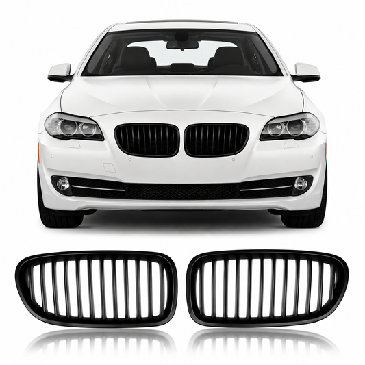 👉Griglia anteriore Single Slate Matt Black per BMW Serie 5 F10/F11 2010-2018 👈