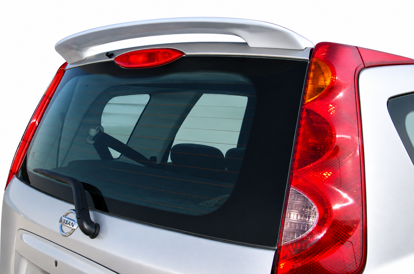 👉Spoiler Tetto Posteriore PU Grezzo Adatto per Nissan Note E11 04-13👈