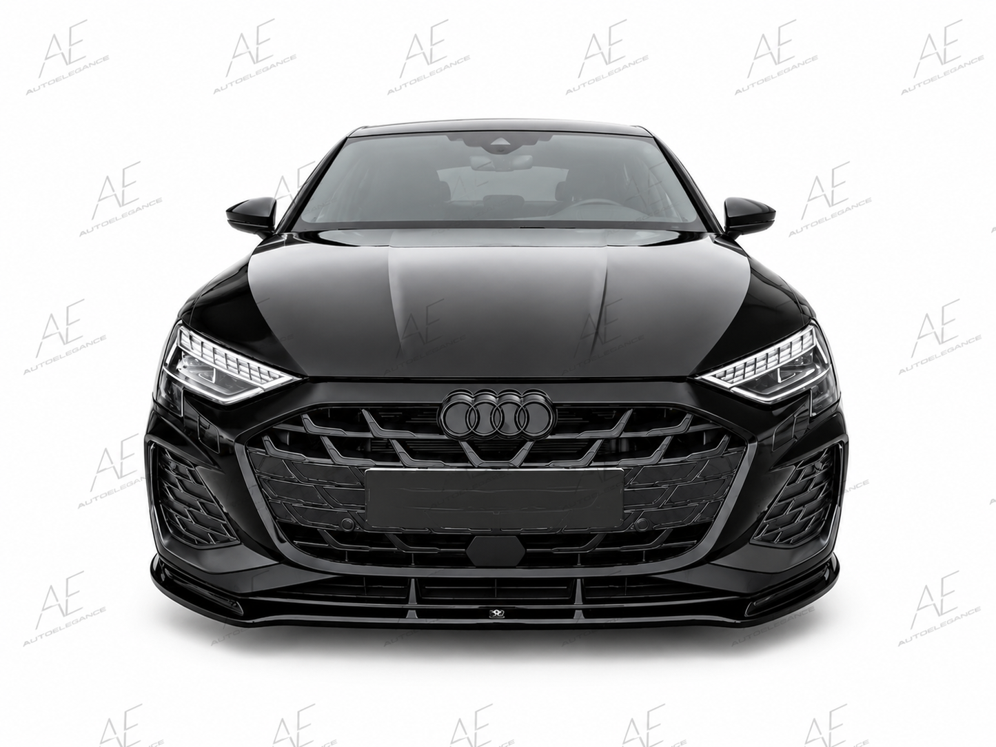 💕ART.10113 SPLITTER  Audi S3 / A3 S-Line 8Y Facelift NERO  LUCIDO💕