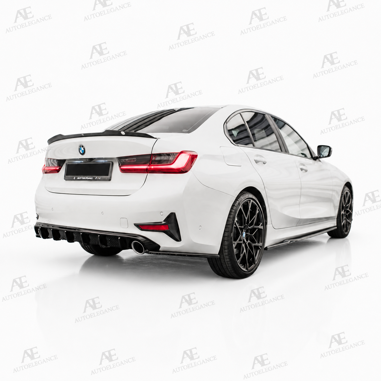 💕ART.9744 DIFFUSORI BMW 3 G20 2019+ NERO LUCIDO💕
