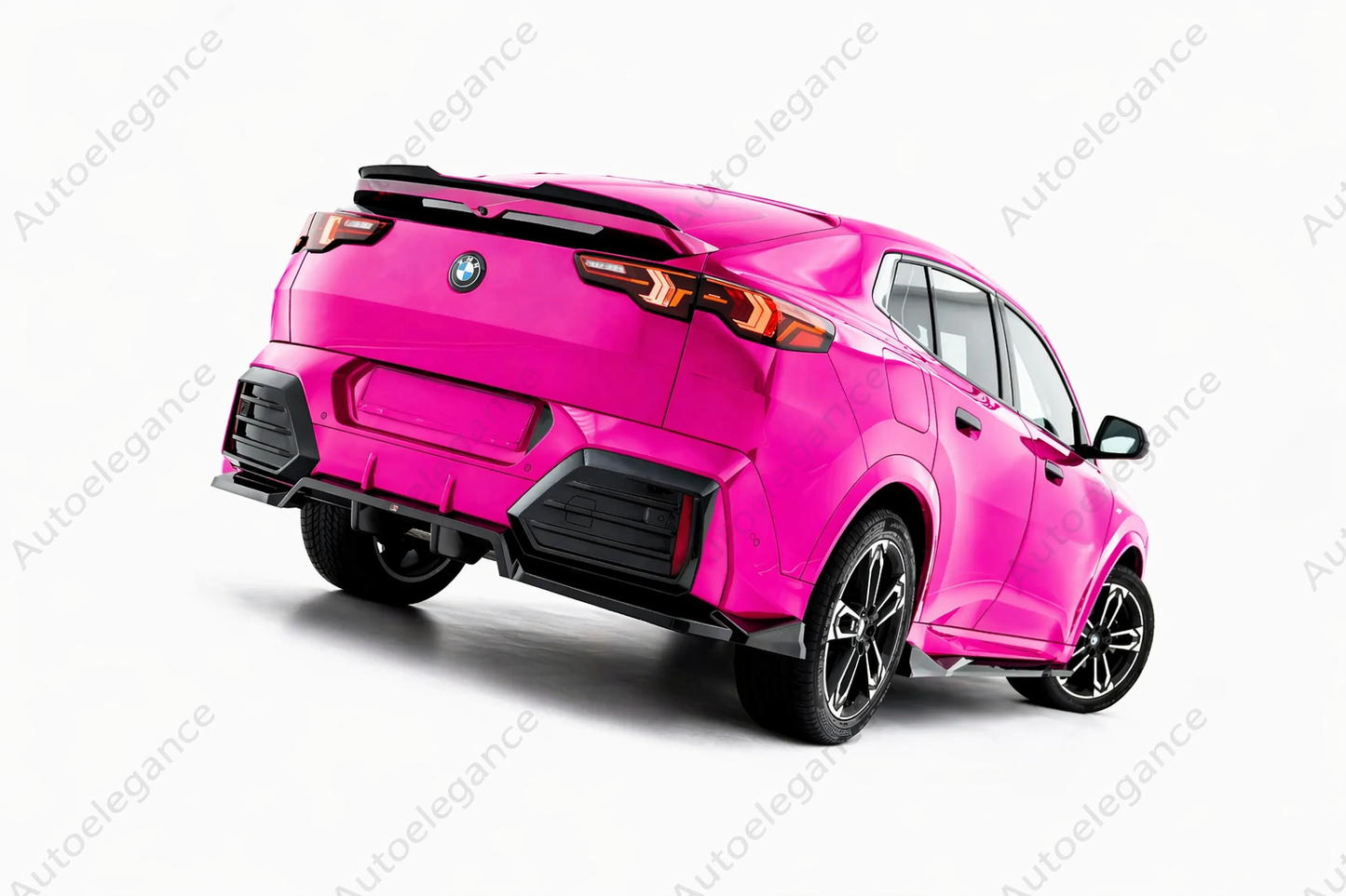 🔥ART.9657 SPLITTER POSTERIORE (CON BARRE VERTICALI) BMW X2 M-Pack / iX2 U10🔥
