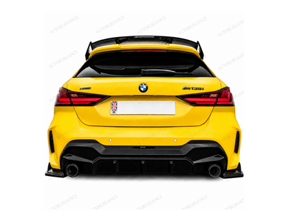 💫Flaps Posteriori Stile Maxton Nero Lucido Per BMW Serie 1 F40 M Pack 2019+💫