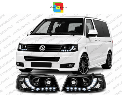 ART.10921 FARI ANTERIORI ADATTO PER VW T5 04.03-08.09