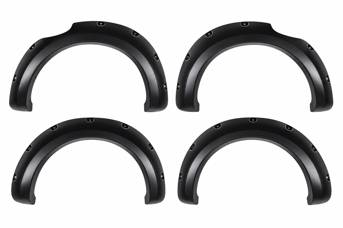👉Kit Passaruota Fender Flares adatto per Ford Ranger T6 T7 T8 12-22 Nero 4pz👈