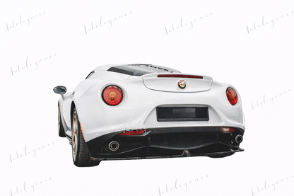 🔥ART.9583 SPLITTER POSTERIORE ADATTO PER  ALFA ROMEO 4C🔥