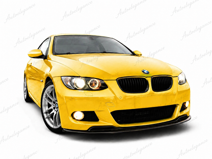 🔥ART.0692 SOTTO PARAURTI ANTERIORE PER BMW 3 E92 E93 M SPORT SPLITTER ABS🔥
