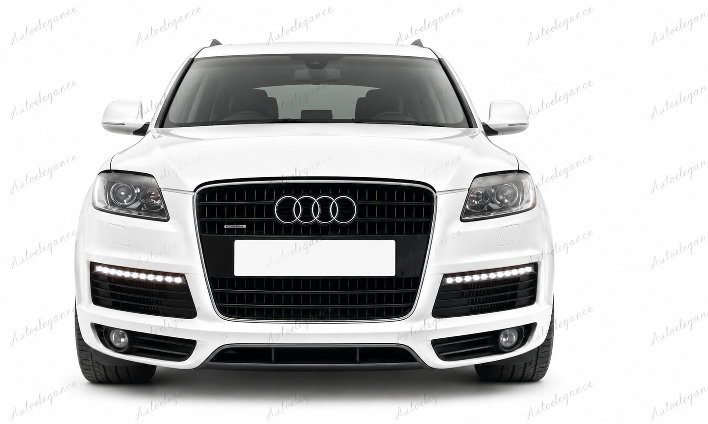 🔥ART.7225 LUCI DIURNE AUDI Q7 FARI FENDINEBBIA DRL CON INDICATORE GIALLO🔥