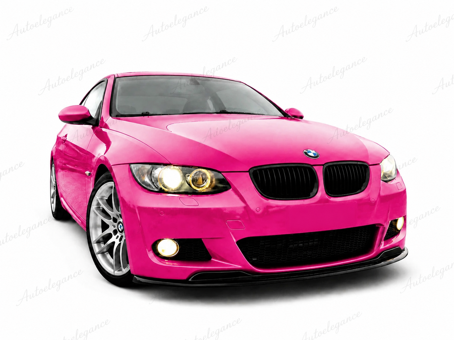 🔥ART.0692 SOTTO PARAURTI ANTERIORE PER BMW 3 E92 E93 M SPORT SPLITTER ABS🔥