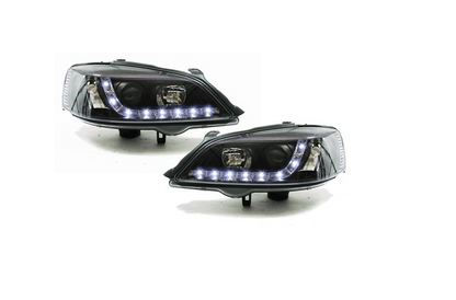 💫ART.6229 FARI OPEL ASTRA G 1997-2004 NERO LUCE DIURNA💫