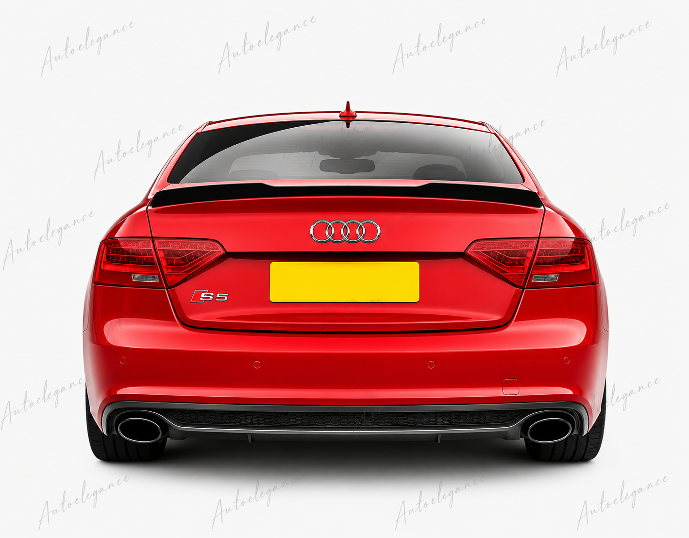🔥ART.9891 SPOILER PER AUDI A5 S5 RS5 B8 8T8 SPORTBACK NERO LUCIDO 09-16🔥