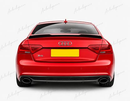🔥ART.9891 SPOILER PER AUDI A5 S5 RS5 B8 8T8 SPORTBACK NERO LUCIDO 09-16🔥