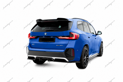🔥ART.9811 SPLITTER POSTERIORE (CON BARRE VERTICALI) PER BMW X1 M-PACK U11🔥