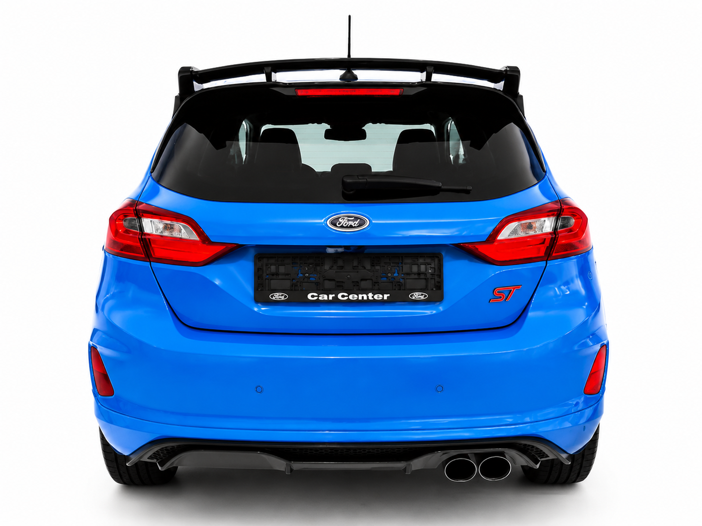 👉SPOILER POSTERIORE TETTO FORD FIESTA MK8 ST/ST-LINE 17 IN PU NON VERNICIATO👈