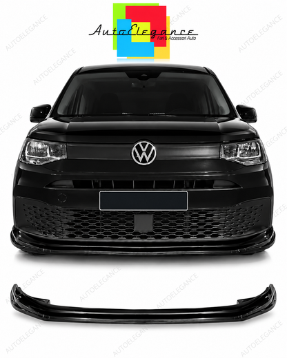 👉Splitter Anteriore V.1 Nero Lucido Adatto per VW Caddy MK5 20+👈