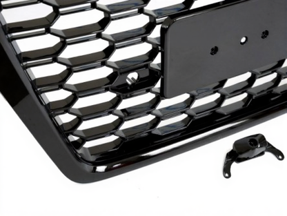 💫ART.4786 GRIGLIE SPORTIVA NERO LUCIDO PDC PER AUDI Q5 FY 2016-2020💫