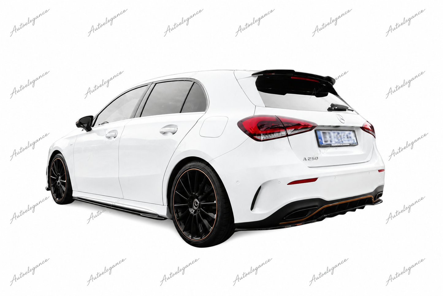 🔥ART.9797 SPLITTER POSTERIORE PER MERCEDES CLASSE A HATCHBACK AMG LINE W177🔥