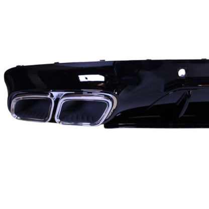 💥Diffusore compatibile con Mercedes CLS C257 terminale di scarico cromata💥