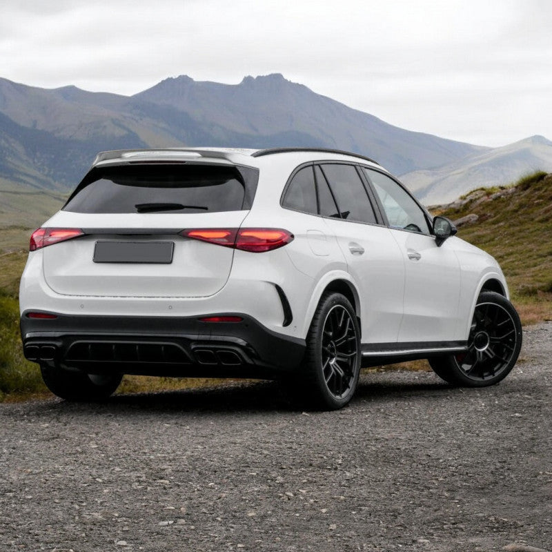 ⭐Diffuser Aadatto Per with Mercedes GLC 63 AMG SUV X254 black⭐