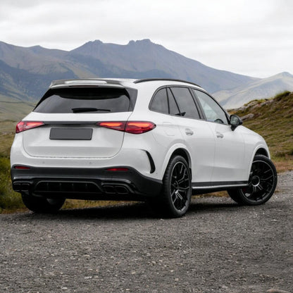 ⭐Diffuser Aadatto Per with Mercedes GLC 63 AMG SUV X254 black⭐