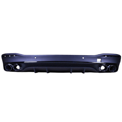 💫ART.7248 Diffusore + Terminali di Scarico Rotondi neri per Mercedes GLE W167 2019+ 💫