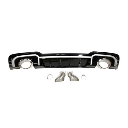 💫ART.5223 Diffusore Posteriore + Terminali per Audi A3 SB 2016-2019 Look RS3💫