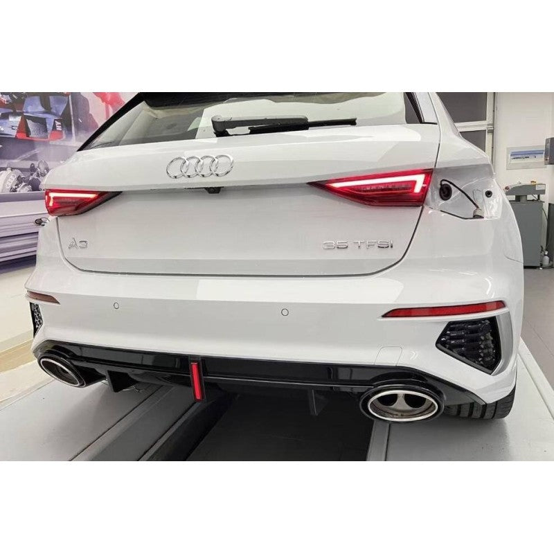 💫ART.4381 Diffusore adatto per Audi A3 Sportback S-Line 2021+ Look RS3💫
