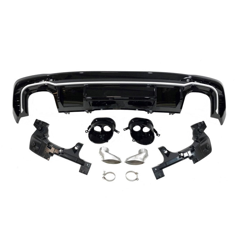 💫ART.4374 Diffusore Posteriore Audi A4 2020+ Look RS4💫