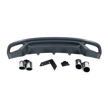 Diffusore Posteriore Audi A4 B8 Limousine / Avant  ABS