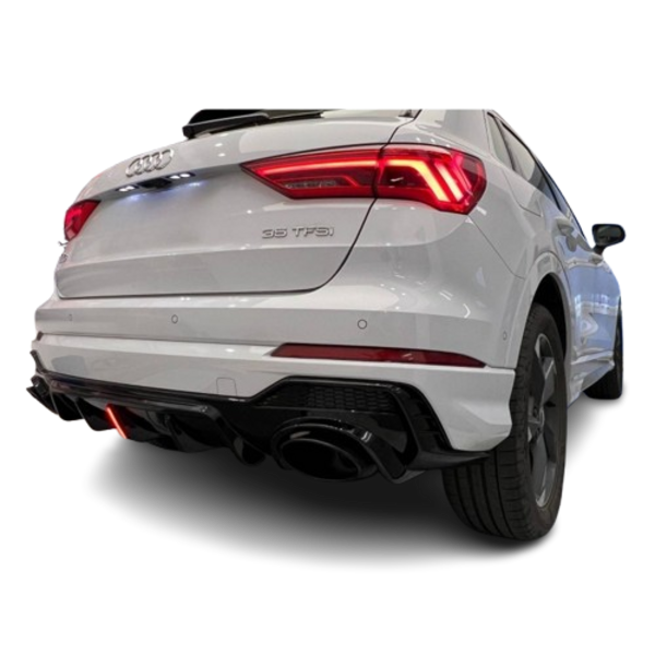 💫ART.4409 Diffusore Posteriore adatto per Audi Q3 2018-2022 Look RSQ3💫