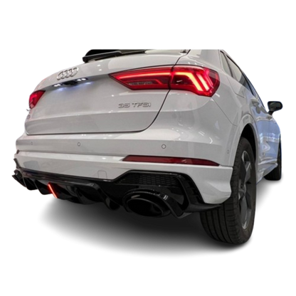 💫ART.4409 Diffusore Posteriore adatto per Audi Q3 2018-2022 Look RSQ3💫