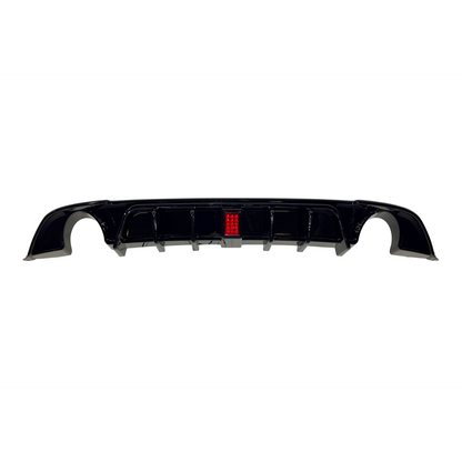 ART.6812  Diffusore Posteriore Volkswagen Golf 7.5 Nero lucido