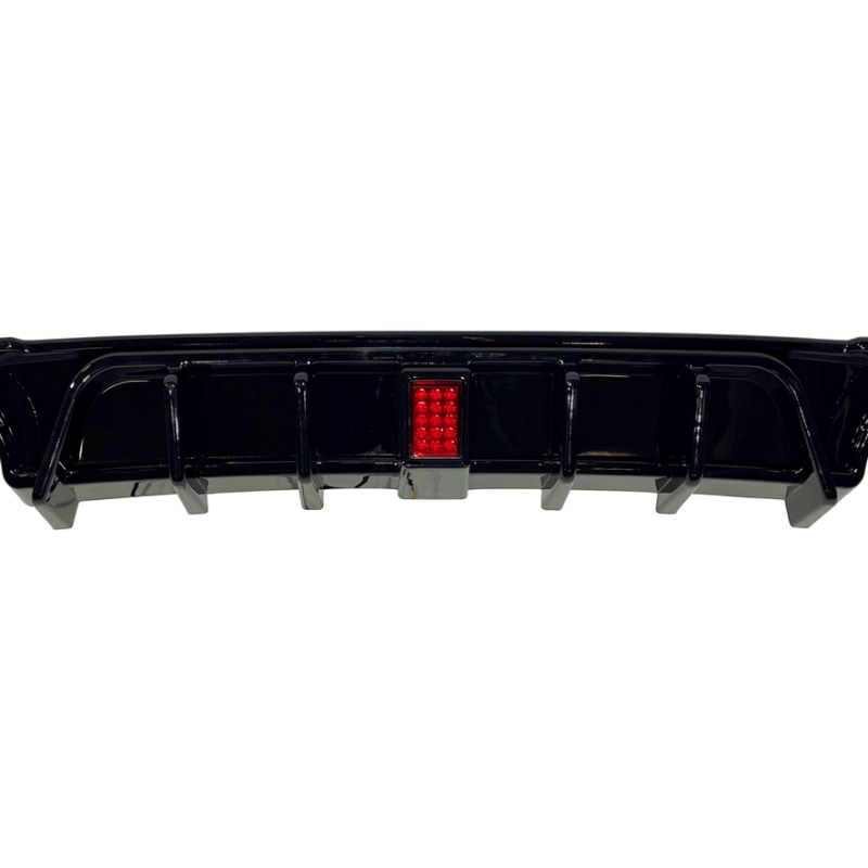 ART.6812  Diffusore Posteriore Volkswagen Golf 7.5 Nero lucido