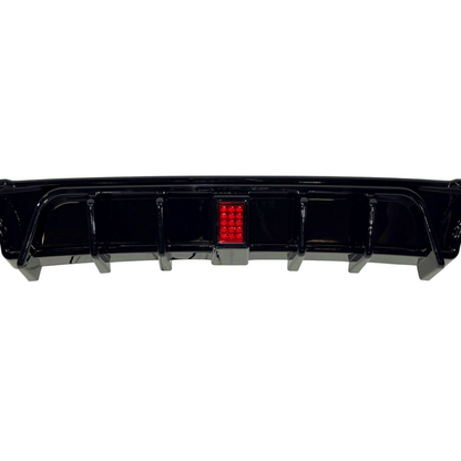 ART.6812  Diffusore Posteriore Volkswagen Golf 7.5 Nero lucido