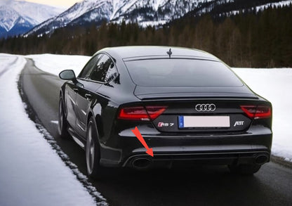 😎Diffuseur Conseils pour Audi A7 4G Facelift 2015+ RS7 Look seul pour S7 S-Li😎