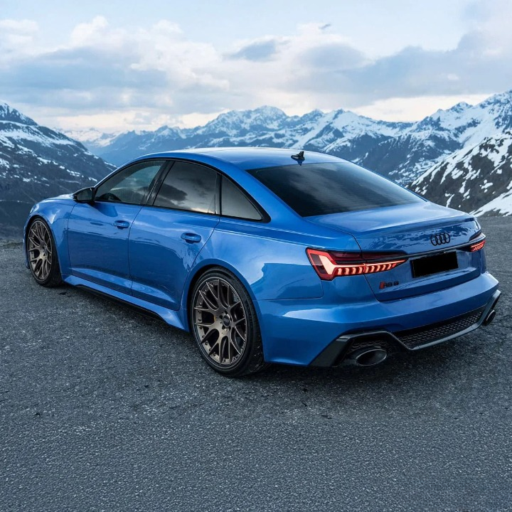 💫ART.7463 Paraurti Posteriore Look RS6 PDC per AUDI A6 C8 2018-2022💫
