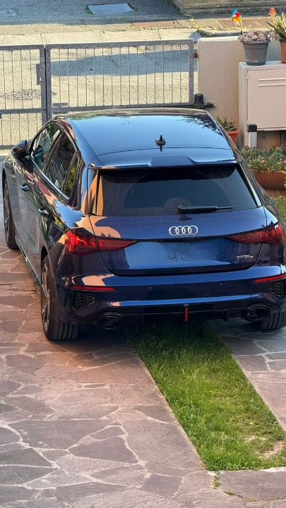 ART.3068  Paraurti Posteriore Audi A3 8Y Hatchback 2019-2024 Look RS3