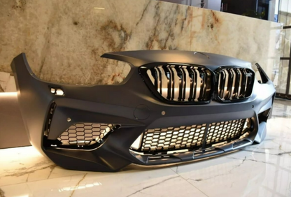 ART.1527 PARAURTI ANTERIORE BMW  SERIE 1 F20 F21 2015-2018 LCI LOOK M2