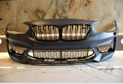 ART.1527 PARAURTI ANTERIORE BMW  SERIE 1 F20 F21 2015-2018 LCI LOOK M2