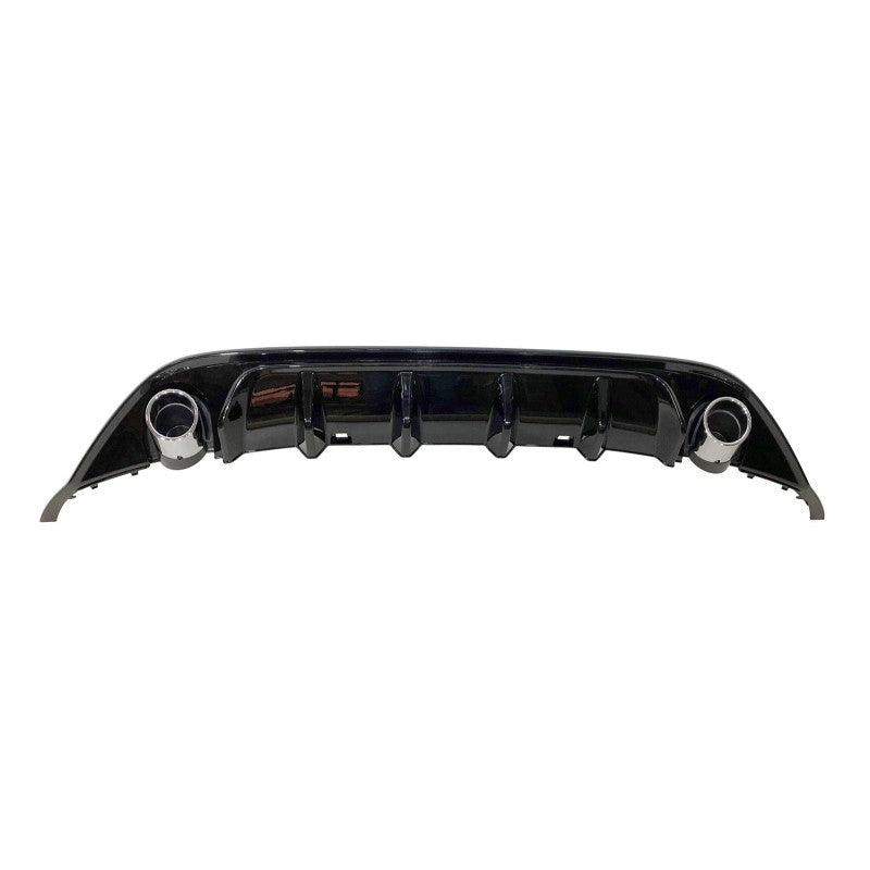 💕ART.3084 Diffusore Posteriore Volkswagen Golf 7 Look TCR Nero lucido💕