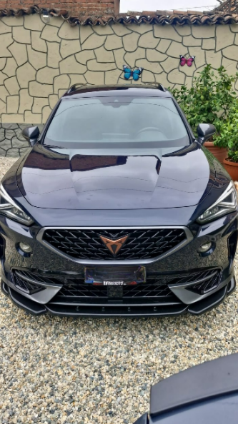 ART.1340  SPLITTER CUPRA FORMENTOR 2020+ NERO LUCIDO