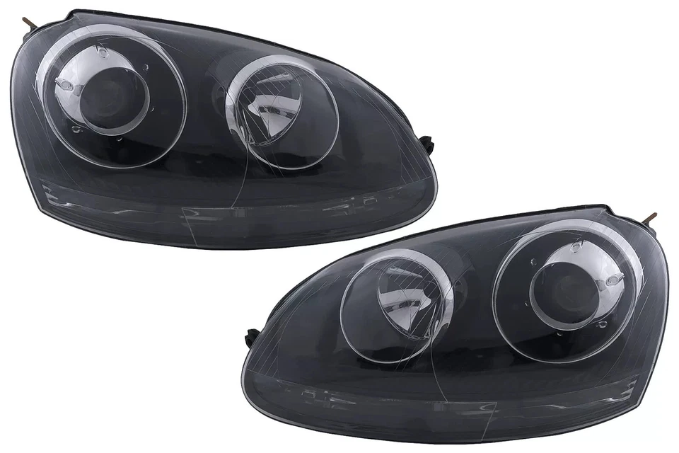 👉Fari Anteriore Black Edition adatto per VW Golf 5 V e Jetta 2003-2010👈