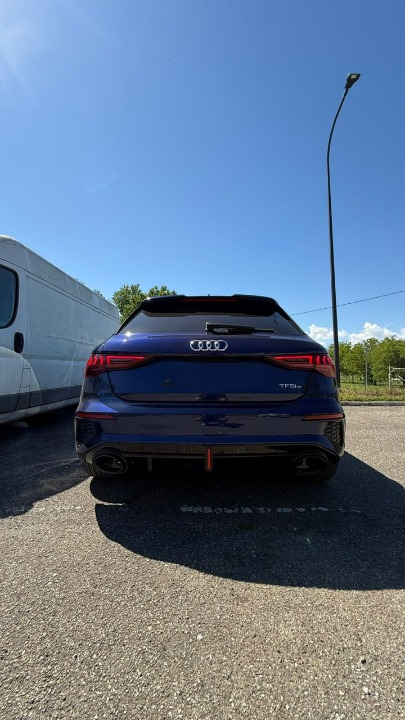 ART.3068  Paraurti Posteriore Audi A3 8Y Hatchback 2019-2024 Look RS3