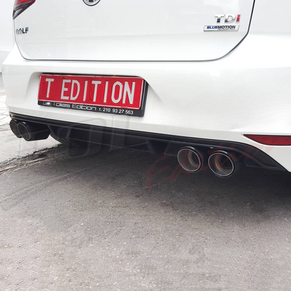 TERMINALI DI SCARICO DOPPI TIPO AKRAPOVIC ADATTO PER ALFA ROMEO GIULIA (Out 89mm - In 63mm)