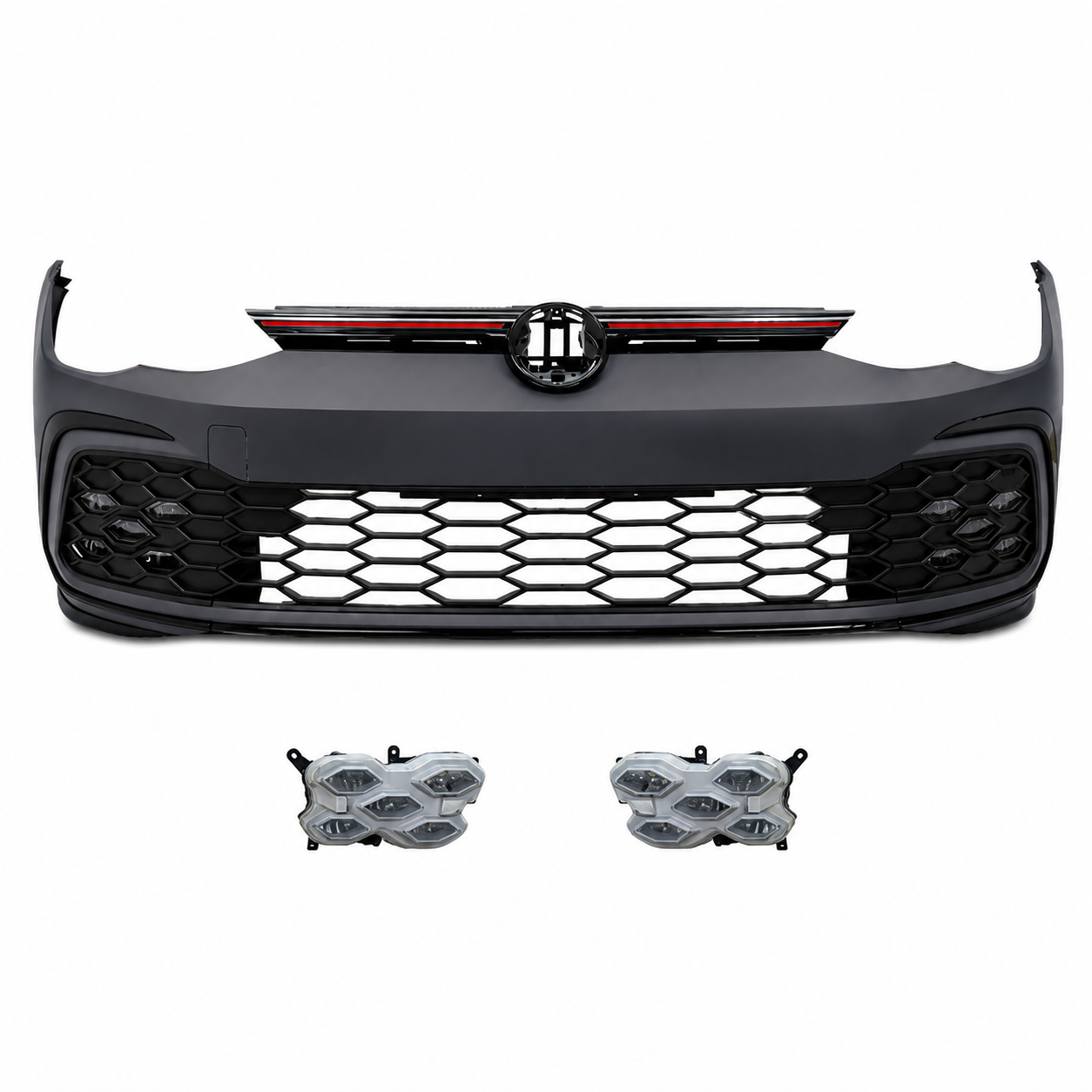 👉Paraurti anteriore adatto per Volkswagen golf 8 look GTI 20-23👈