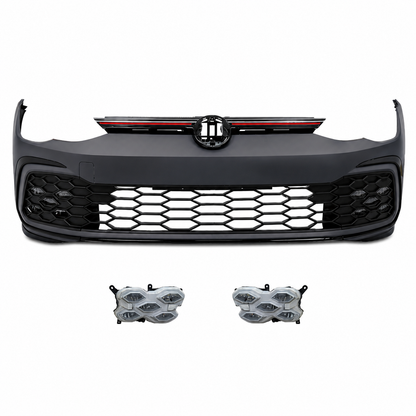 👉Paraurti anteriore adatto per Volkswagen golf 8 look GTI 20-23👈