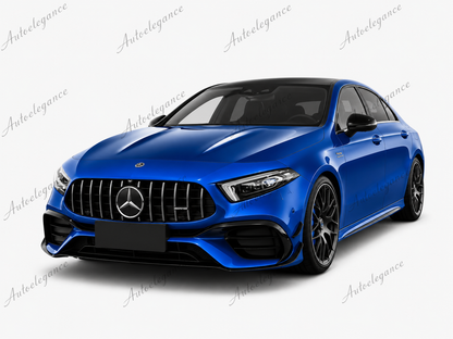 🔥PARAURTI ANTERIORE A45 AMG LOOK 1:1 ADATTO PER MERCEDES CLASSE A W177🔥