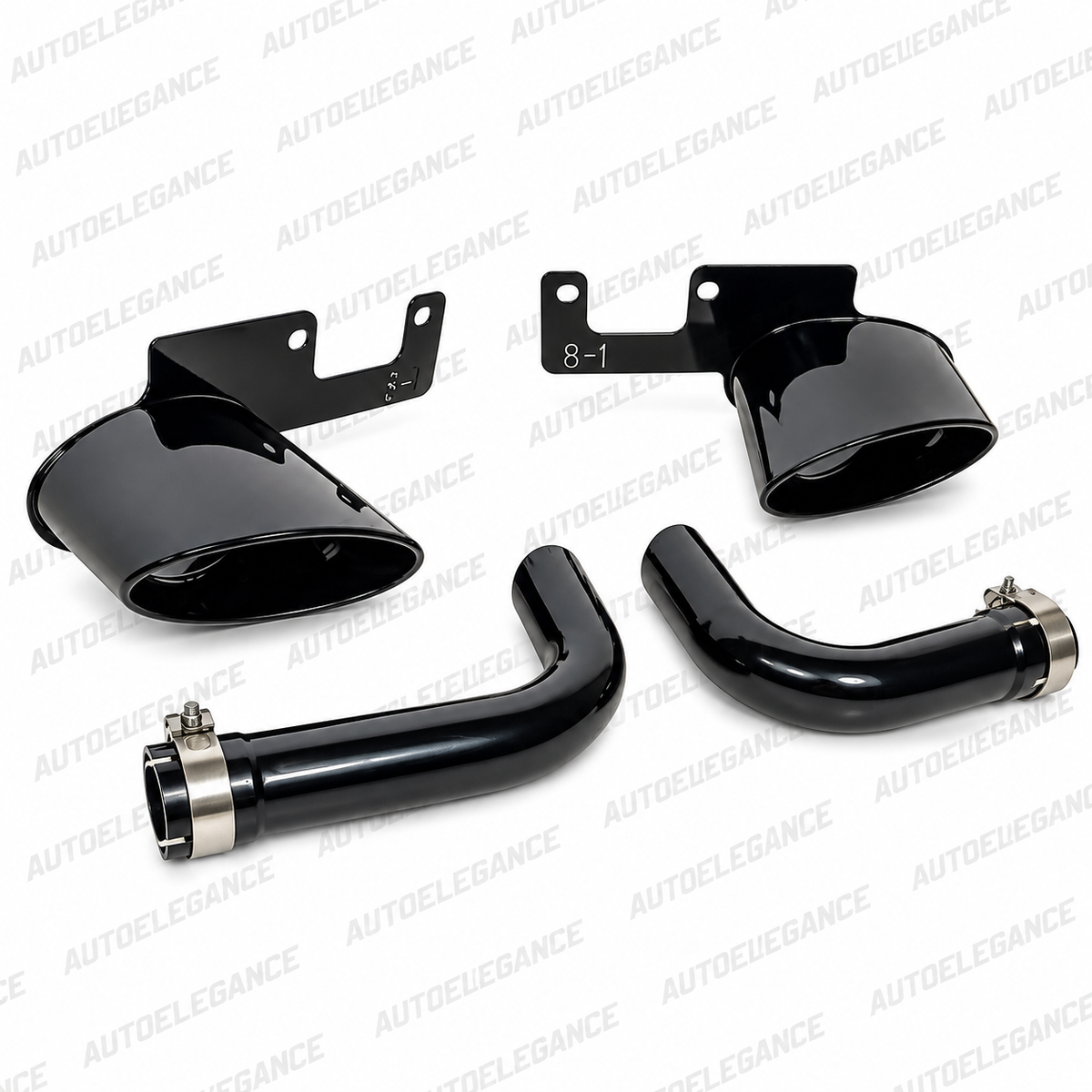 ART.10732 Diffusore Posteriore Adatto Per Audi Q8 2018-2023 Look RSQ8