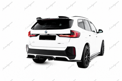 🔥ART.9811 SPLITTER POSTERIORE (CON BARRE VERTICALI) PER BMW X1 M-PACK U11🔥