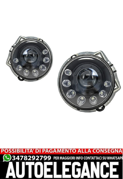 Fari a LED adatti per Mercedes Classe G W463 (1989-2012) Bi-Xenon Design Nero