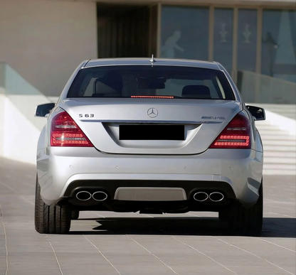 💫ART.7703 Paraurti Posteriore Look S63 AMG per MERCEDES W221 2005-2013💫